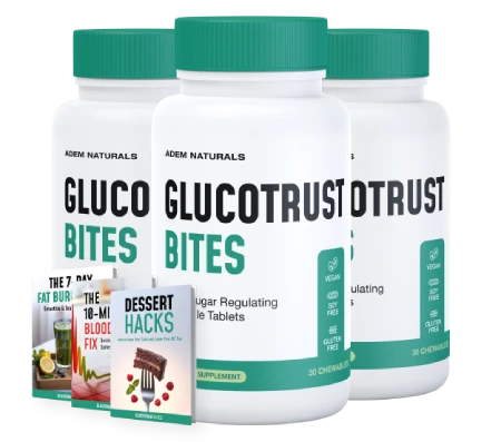 GLUCOTRUST BITES-3-Bottles